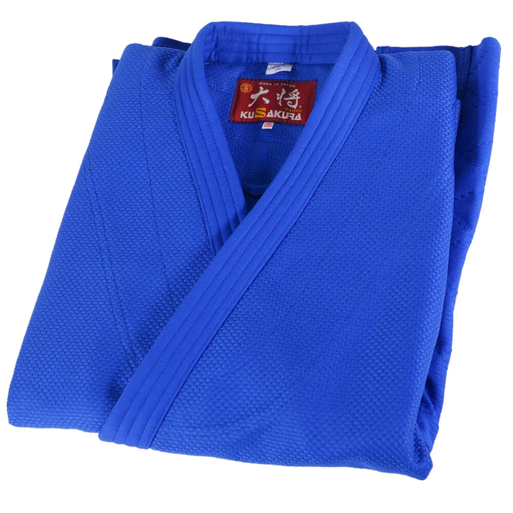 Judo-gi KuSakura Taisho JNV - 750g -IJF – Bleu