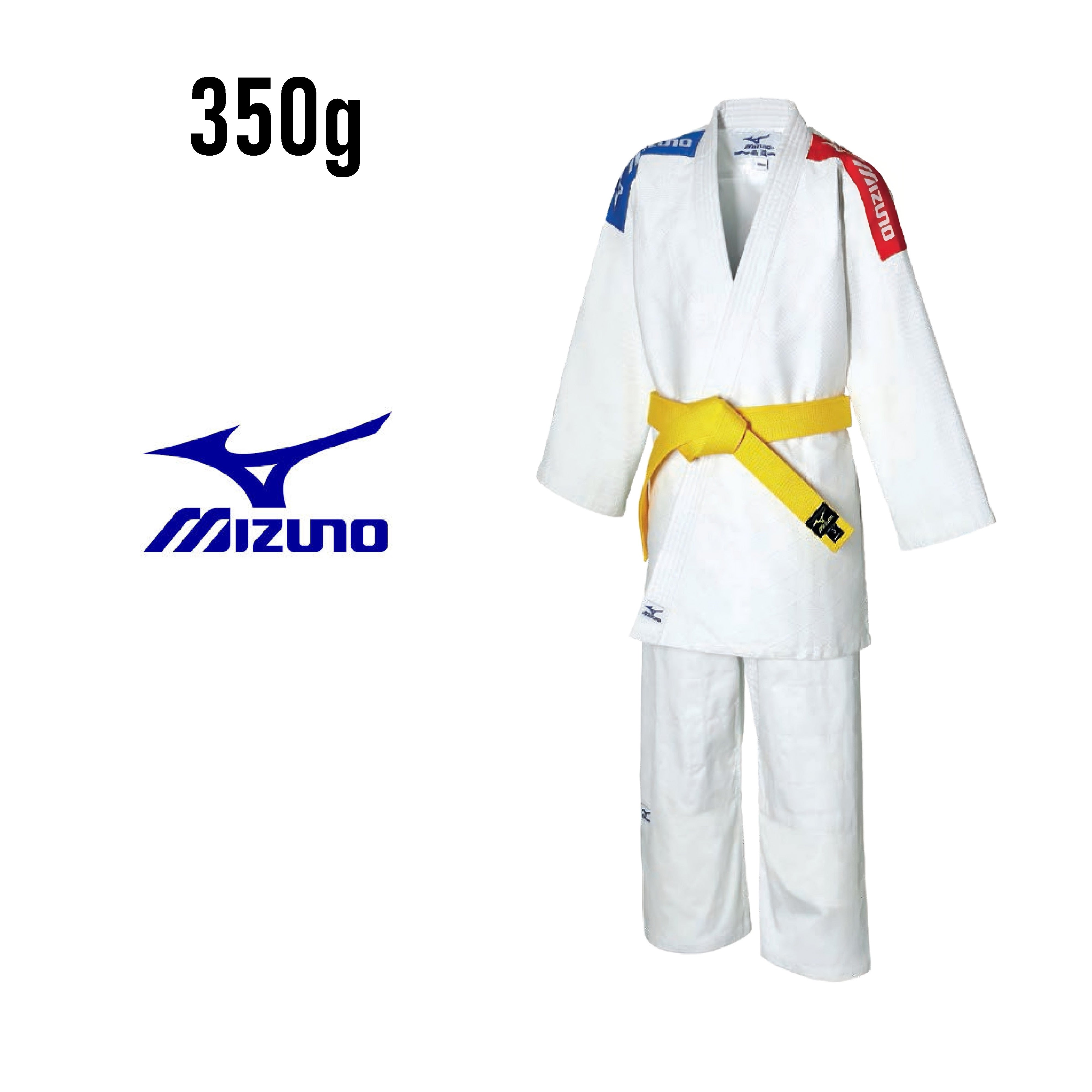judo athletes wearing Mizuno Kodomo 350g competition ✅ Best for: