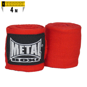 Bandages De Boxe Best Body Nutrition - Lot De 2, Longueur 3.5m, Velcro Auto-agrippant
