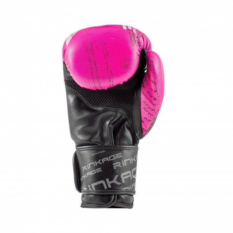 Gants de boxe RINKAGE Blast Noir/Rose