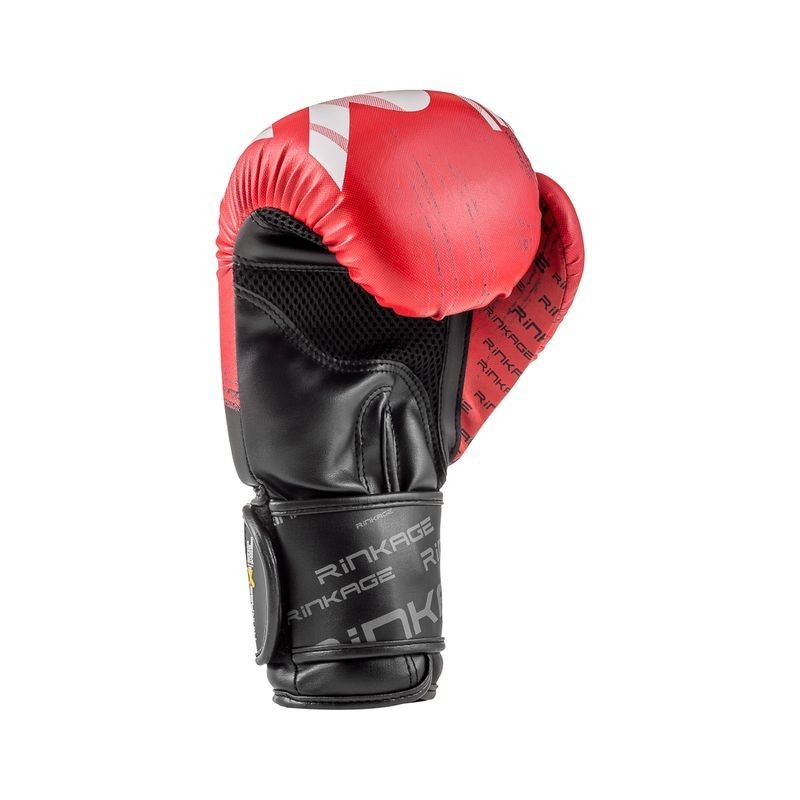 Gants de boxe RINKAGE Blast Noir/Rouge