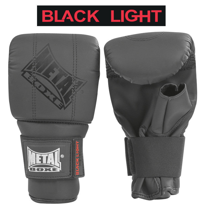 Gants de sac Métal Boxe Black Light MB201