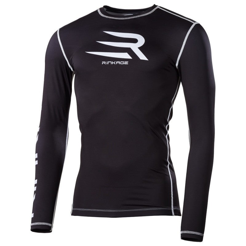 Rashguard manches longues noir Rinkage BASIS