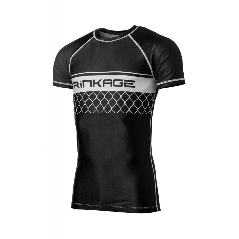 Rashguard manches courtes noir Rinkage FENCE