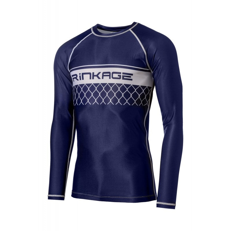 Rashguard manches longues bleu Rinkage FENCE