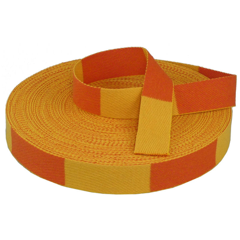 Rouleau de ceinture bicolore JUDO