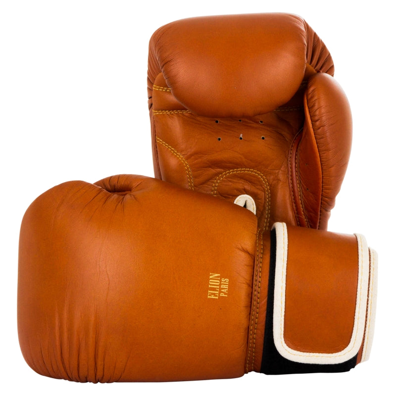 Gants de boxe Entrainement Elion COLLECTION PARIS - Marron Vintage