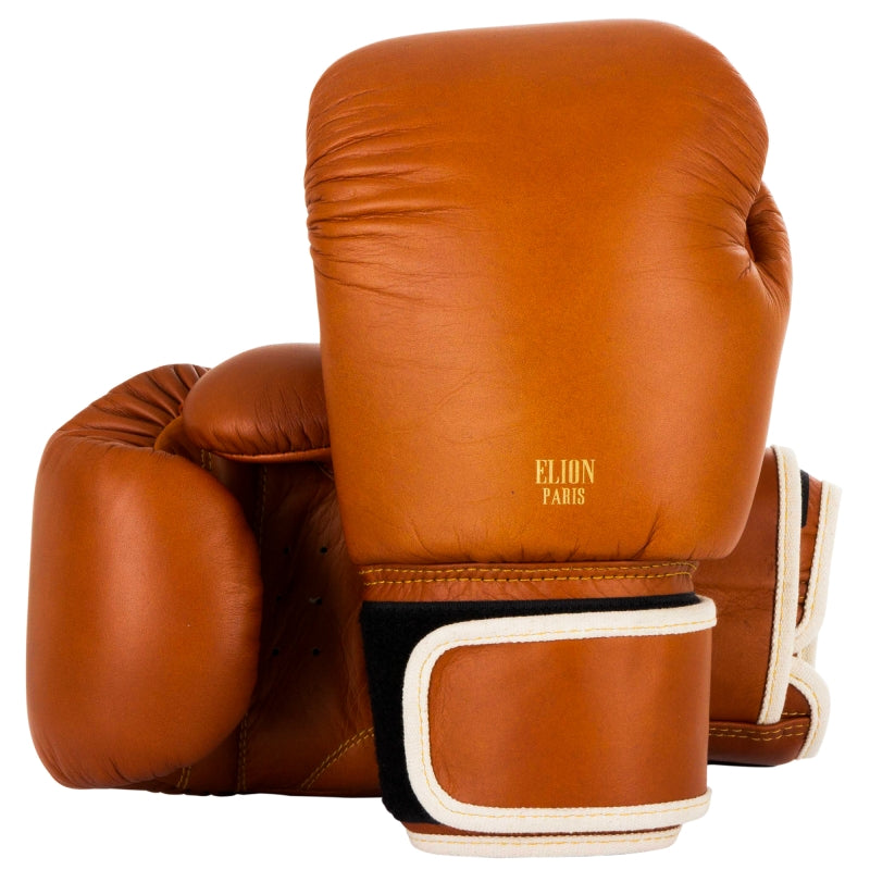 Gants de boxe Entrainement Elion COLLECTION PARIS - Marron Vintage