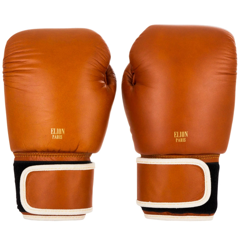 Gants de boxe Entrainement Elion COLLECTION PARIS - Marron Vintage