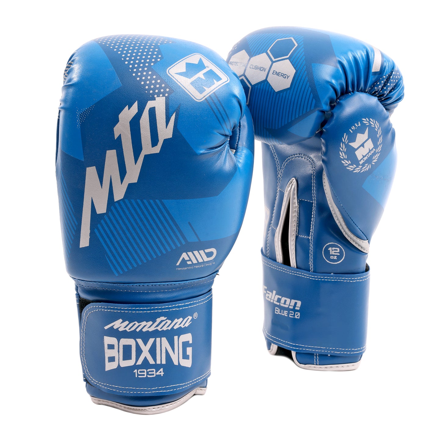 Gants initiation multiboxes Montana FALCON bleus