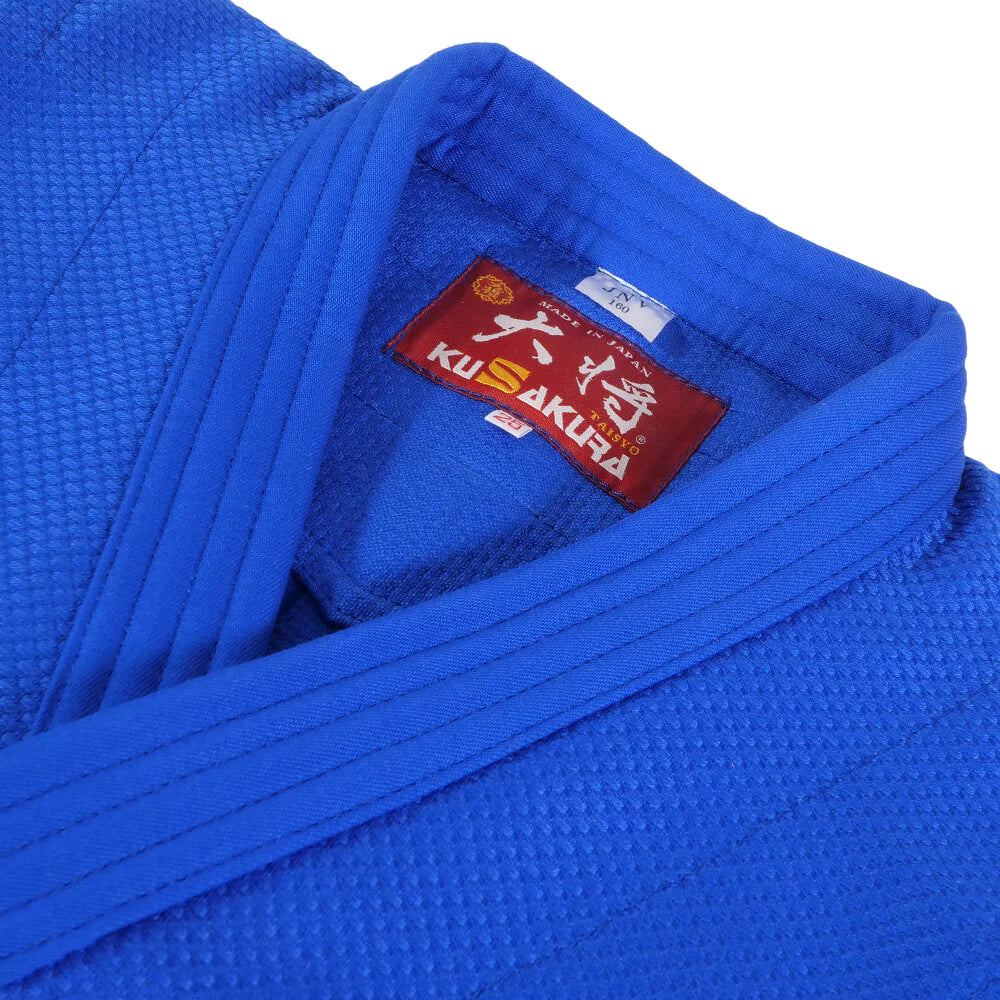 Judo-gi KuSakura Taisho JNV - 750g -IJF – Bleu