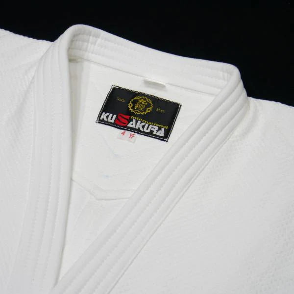 Judo-gi KuSakura JOF - 750g -IJF – Blanc