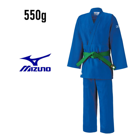 Judo-gi MIZUNO HAYATO 550G bleu