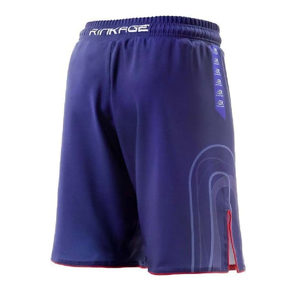 Fightshort MMA Rinkage Olympia bleu