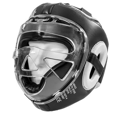 Casque intégral avec visière polycarbonate Métal Boxe MB423