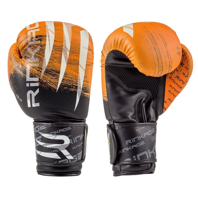 Gants de boxe RINKAGE Blast Noir/Orange