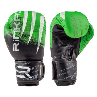 Gants de boxe RINKAGE Blast Noir/Vert