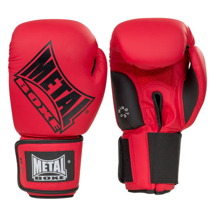 Gants de boxe Métal Boxe MB221 rouges