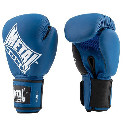 Gants de boxe Métal Boxe MB221 bleus