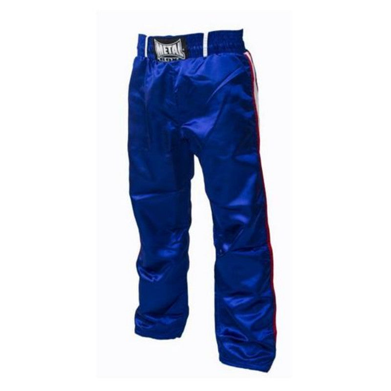 Pantalon de full contact bleu Métal Boxe MB55 Adultes