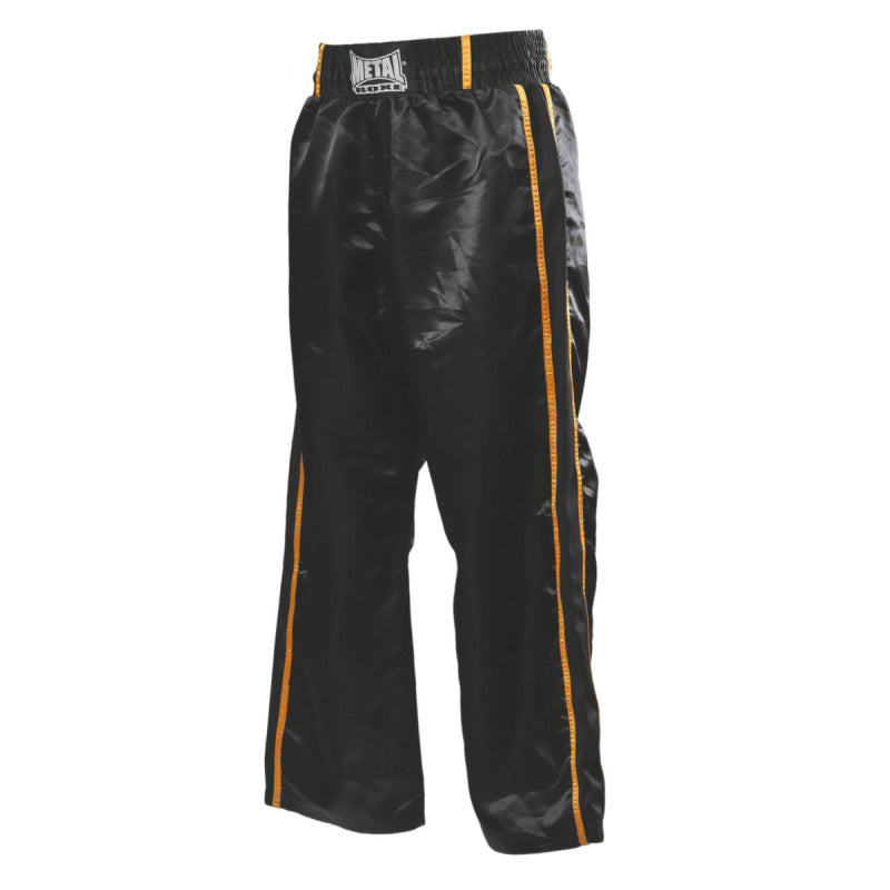 Pantalon de full contact noir Métal Boxe MB55 Adultes