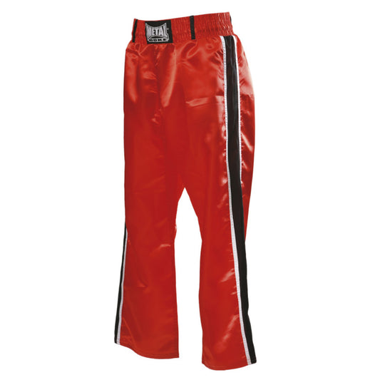 Pantalon de full contact rouge Métal Boxe MB55 Adultes