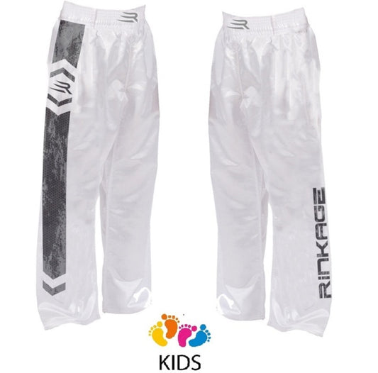 Pantalon de full contact blanc sublimé Rinkage Enfants