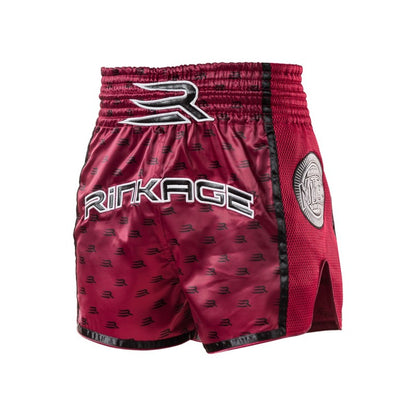 Short de boxe Rinkage Stallion rouge bordeaux